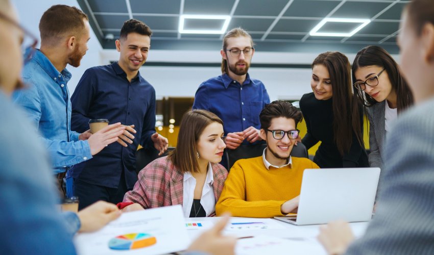 Group Of Young Businesspeople Working Together In 2023 11 27 05 12 21 Utc